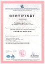 Certifikát – ČSN EN ISO 45001:2018.